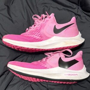 Nike Women's Zoom Pink Athletic Shoes